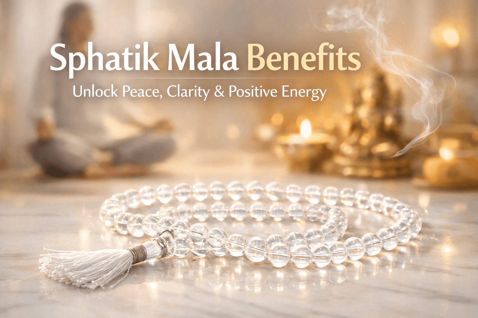 Sphatik Mala Benefits: Why This Crystal Rosary Is Becoming Everyone’s Spiritual Secret