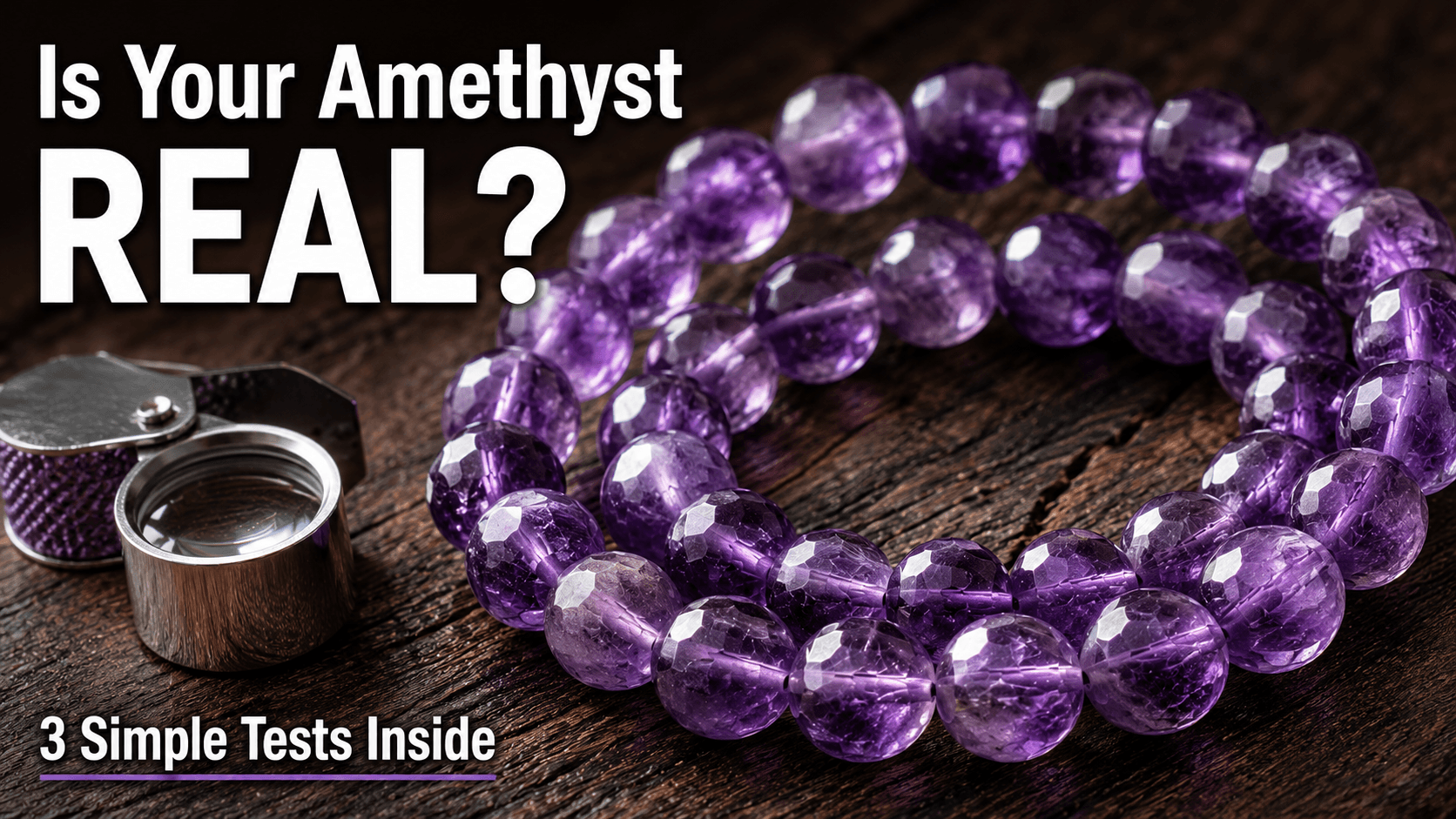 Is Your Natural Amethyst Bracelet Fake? Here's How to Find Out in 3 Simple Tests
