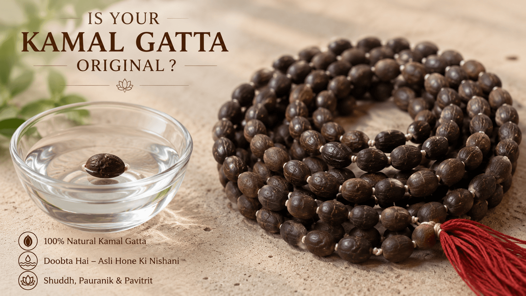  Is Your Kamal Gatta Mala Fake? Here's How to Find Out in 3 Simple Tests