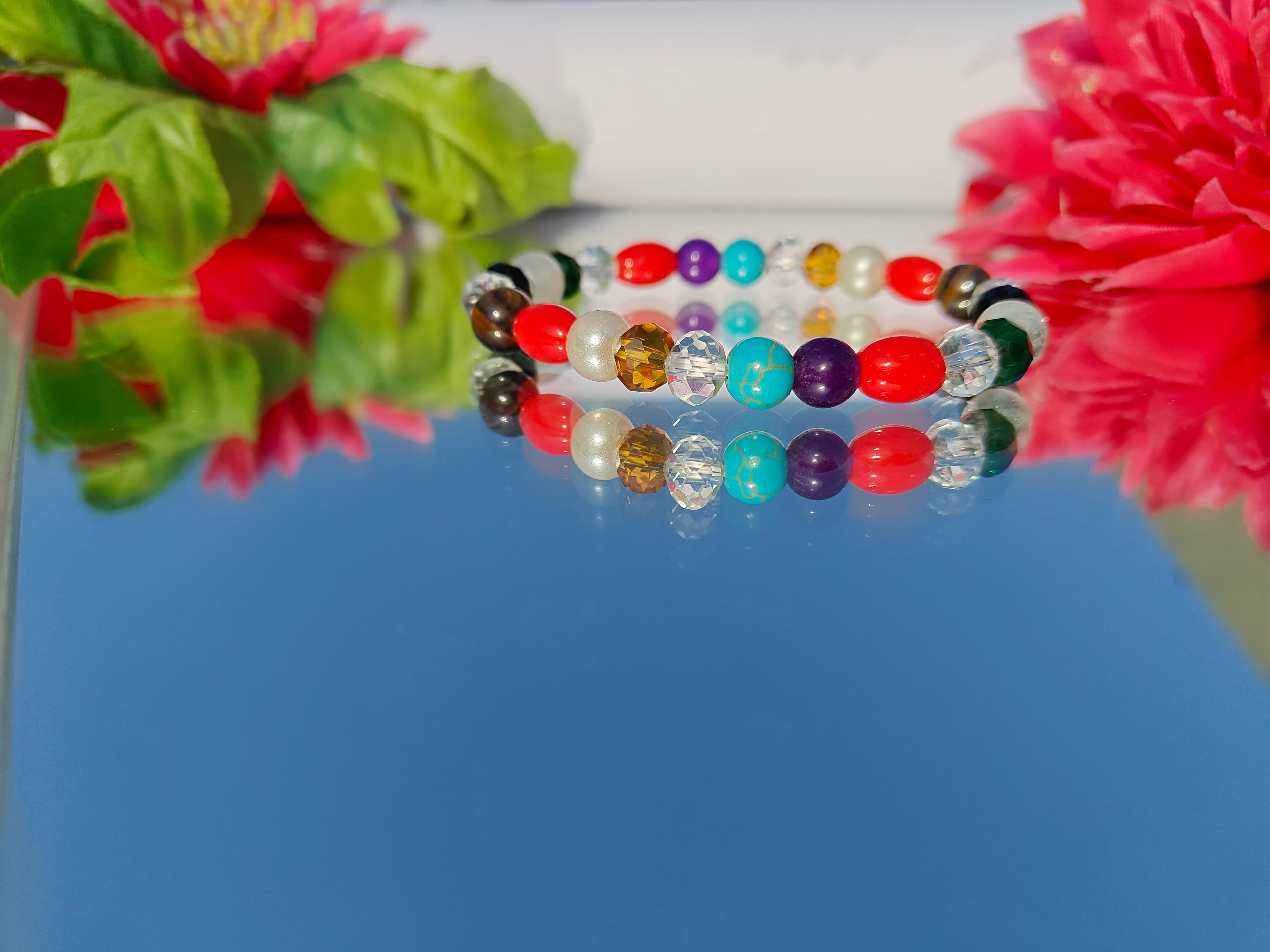 Original Navratan Bracelet for Astrological Balance, Career Growth & Financial Stability – Suitable for All Zodiac Signs thumbnail 2