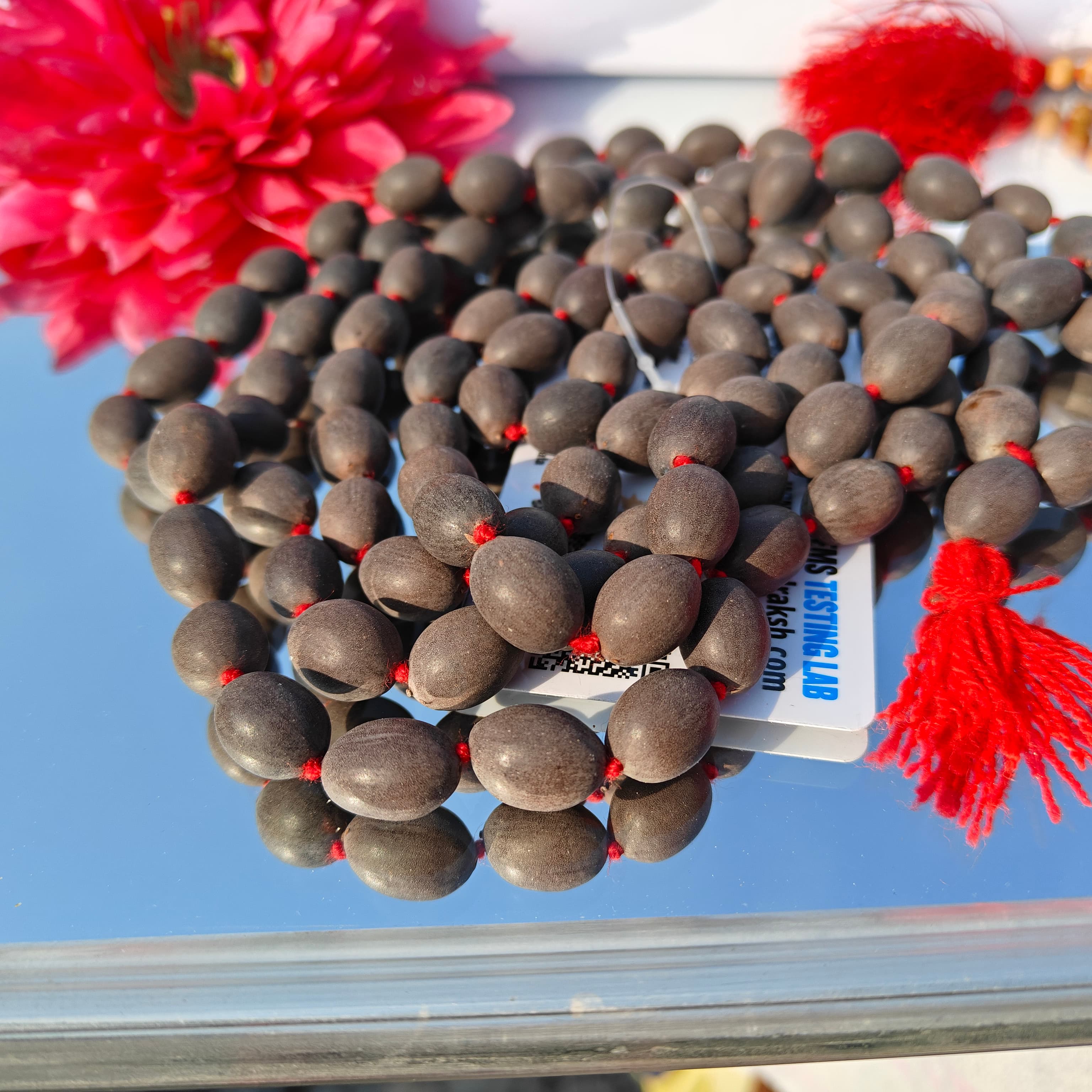 Kamal Gatta Mala (Natural Lotus Seed Jap Mala for Lakshmi Pooja & Prosperity) thumbnail 2