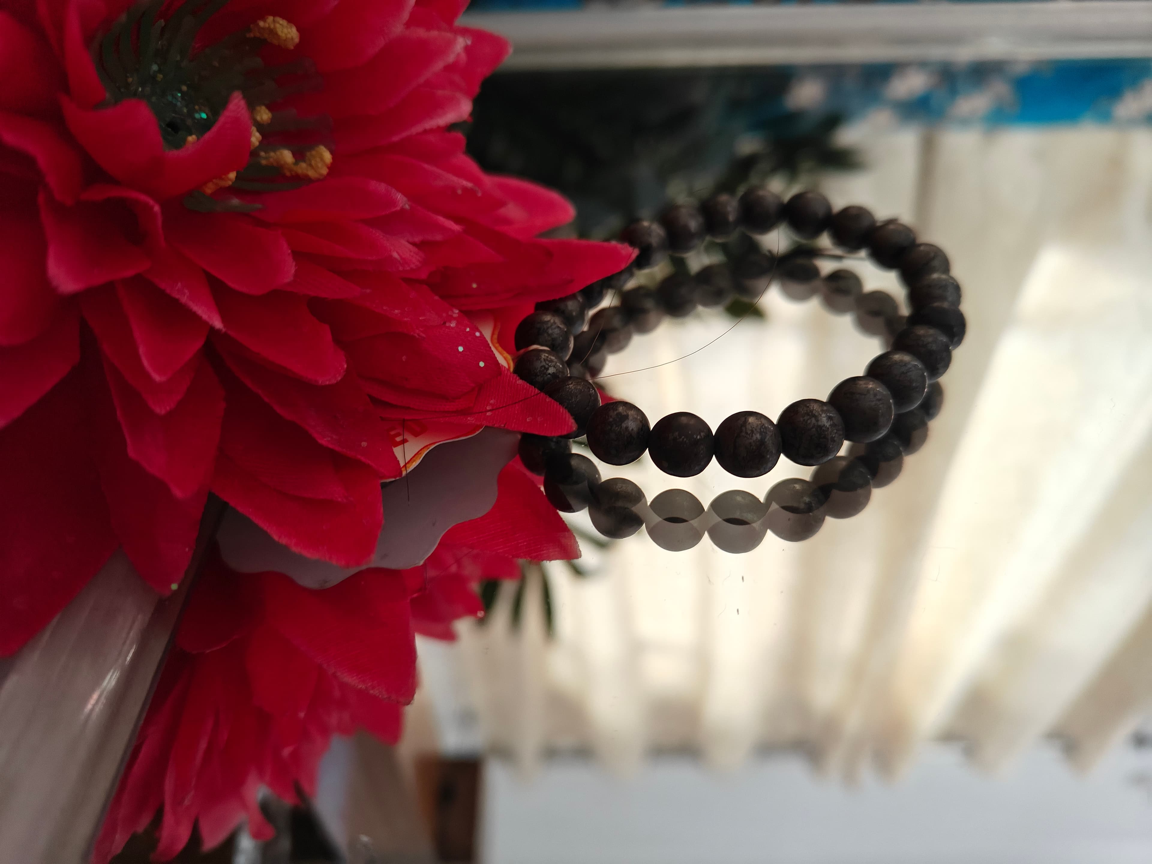 Raw Pyrite Bracelet (Natural Pyrite Stone Bracelet for Wealth, Confidence & Protection) thumbnail 2