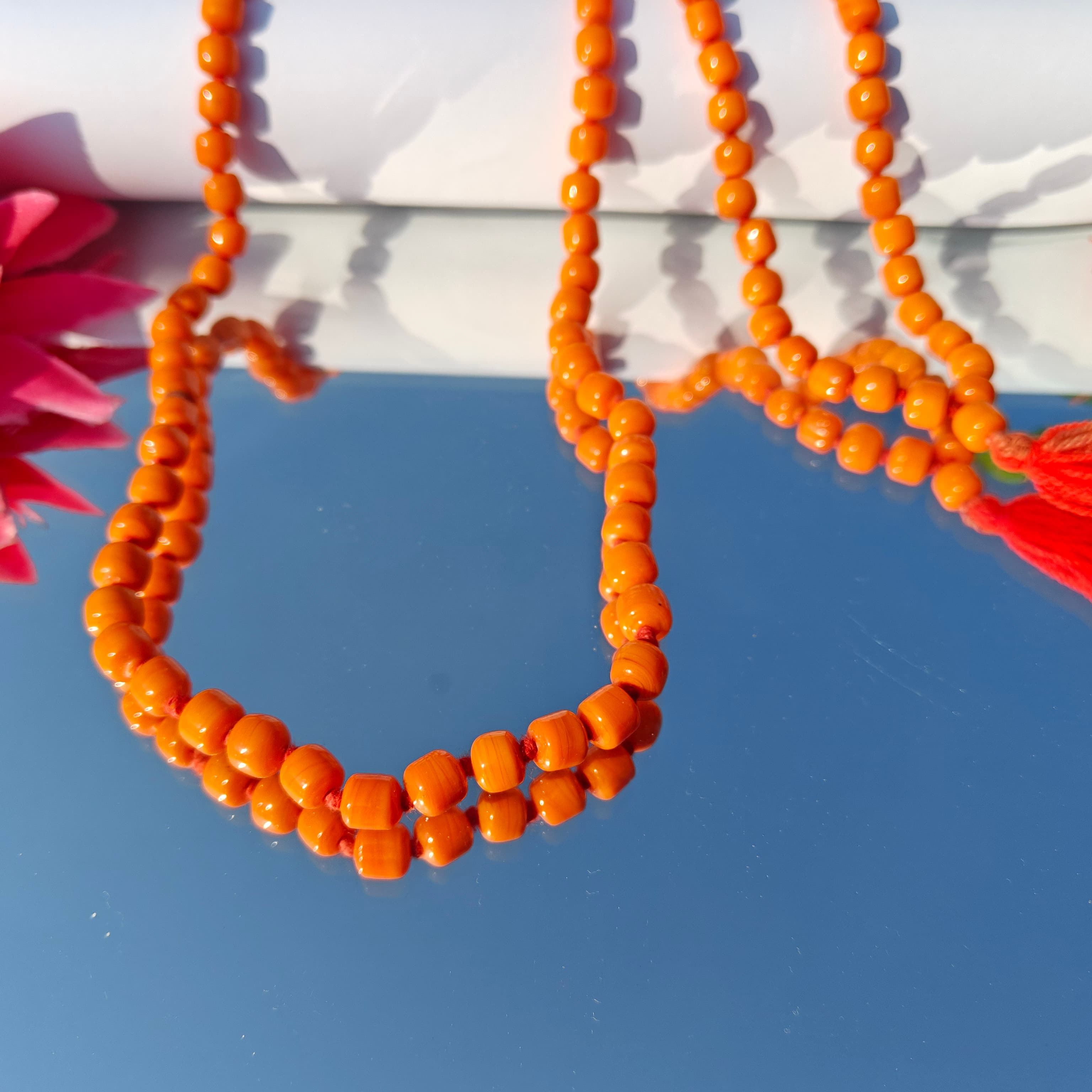 Moonga Mala (Natural Red Coral Mala for Mars Energy & Vedic Astrology) thumbnail 3